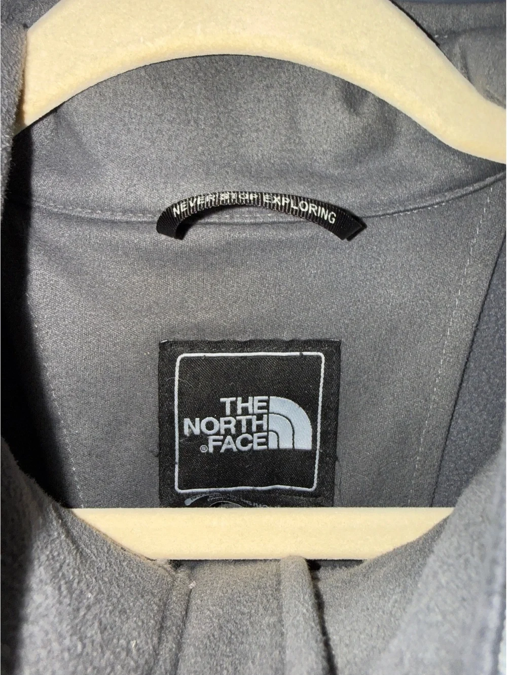 The North Face Gray Full-Zip Jacket